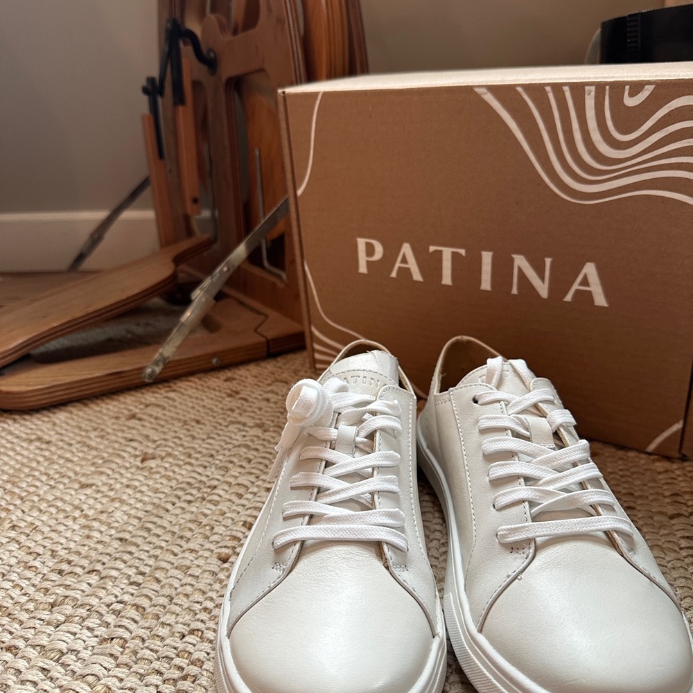 Patina White Sneakers